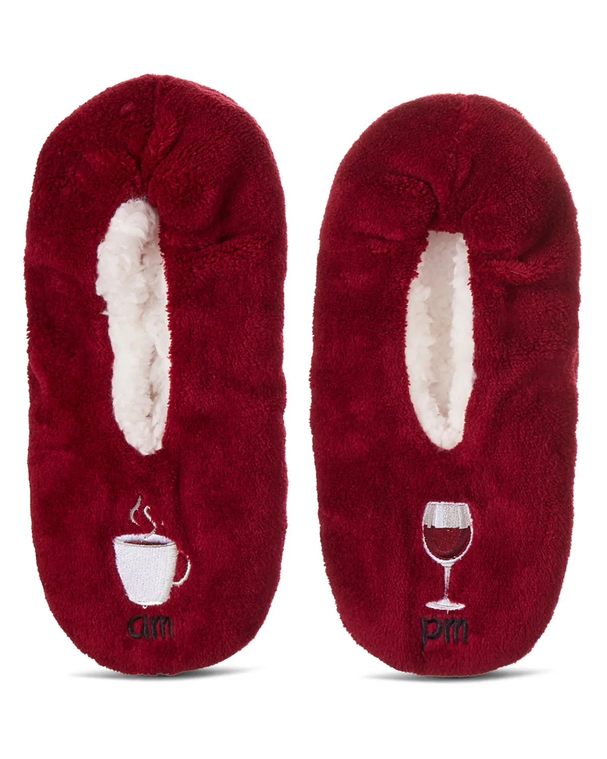 Women's Morning Brew/Night Cap Sherpa Lined Slippers