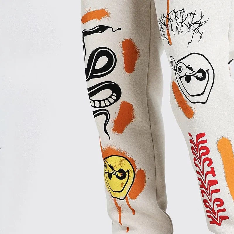 Women’s Unisex Cartoon Print Joggers