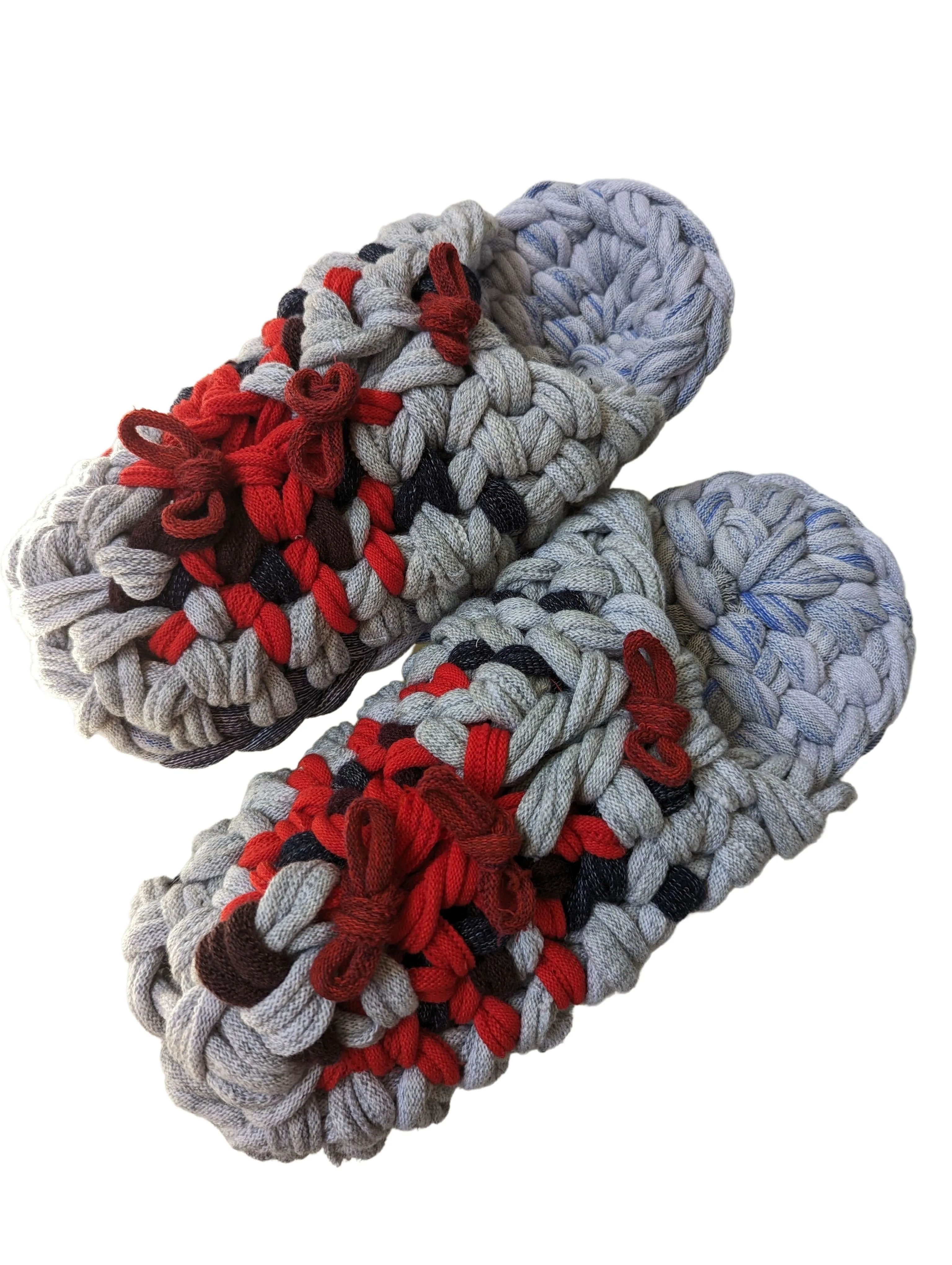 XL | Knit up-cycle slippers 2023-XL44 [XL]